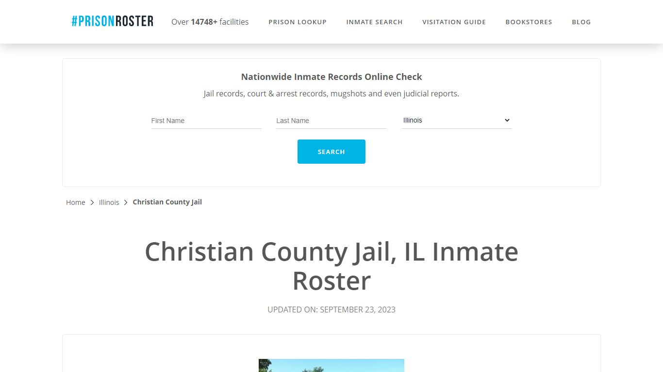 Christian County Jail, IL Inmate Roster - Prisonroster